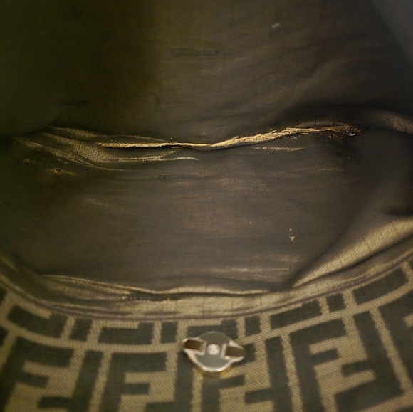 Fendi Zucca Monogram Messenger Laptop Bag - Picture 9 of 16